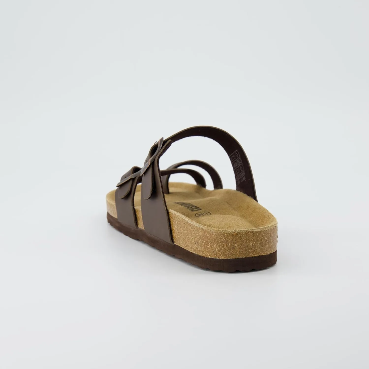 CUSHIONAIRE Women's Luna Cork Footbed Sandal With  Comfort