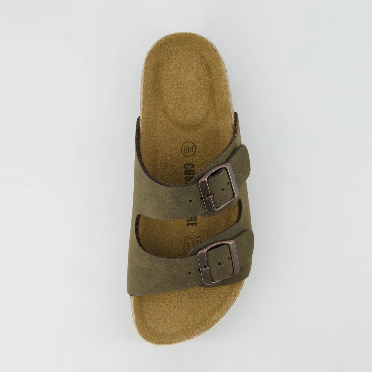 CUSHIONAIRE Women's Plane Platform Footbed Sandal With  Comfort, Wide Widths Available