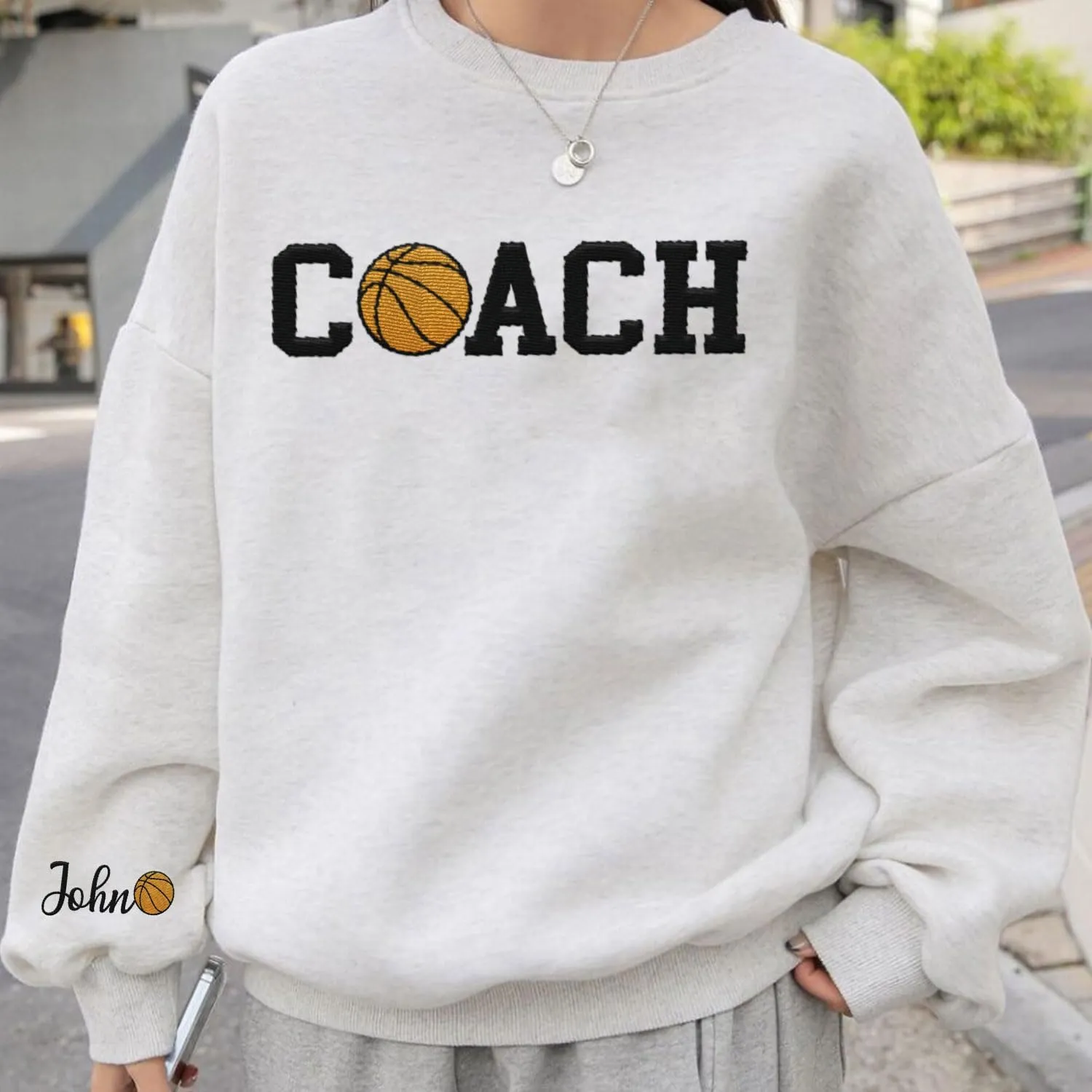 Custom Coach Embroidered Sweatshirt for Trainer, Coach Volleyball, Coach Soccer, Dibs On The Coach Shirts Gifts For Women Men