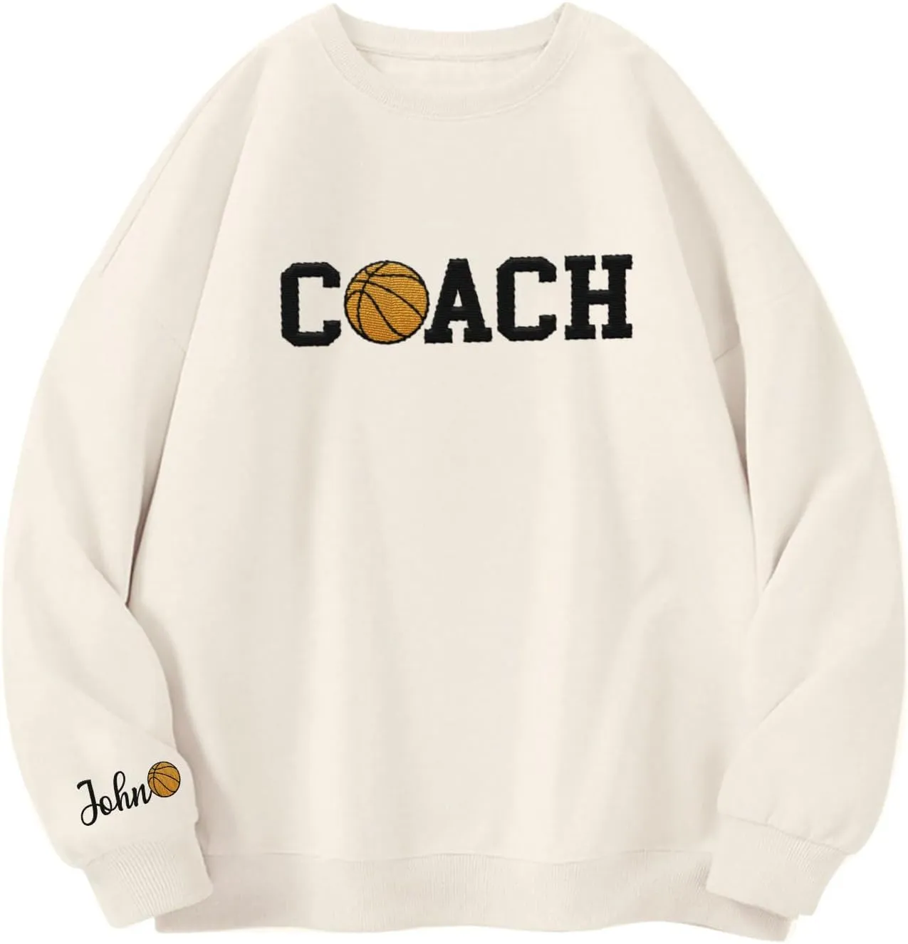 Custom Coach Embroidered Sweatshirt for Trainer, Coach Volleyball, Coach Soccer, Dibs On The Coach Shirts Gifts For Women Men