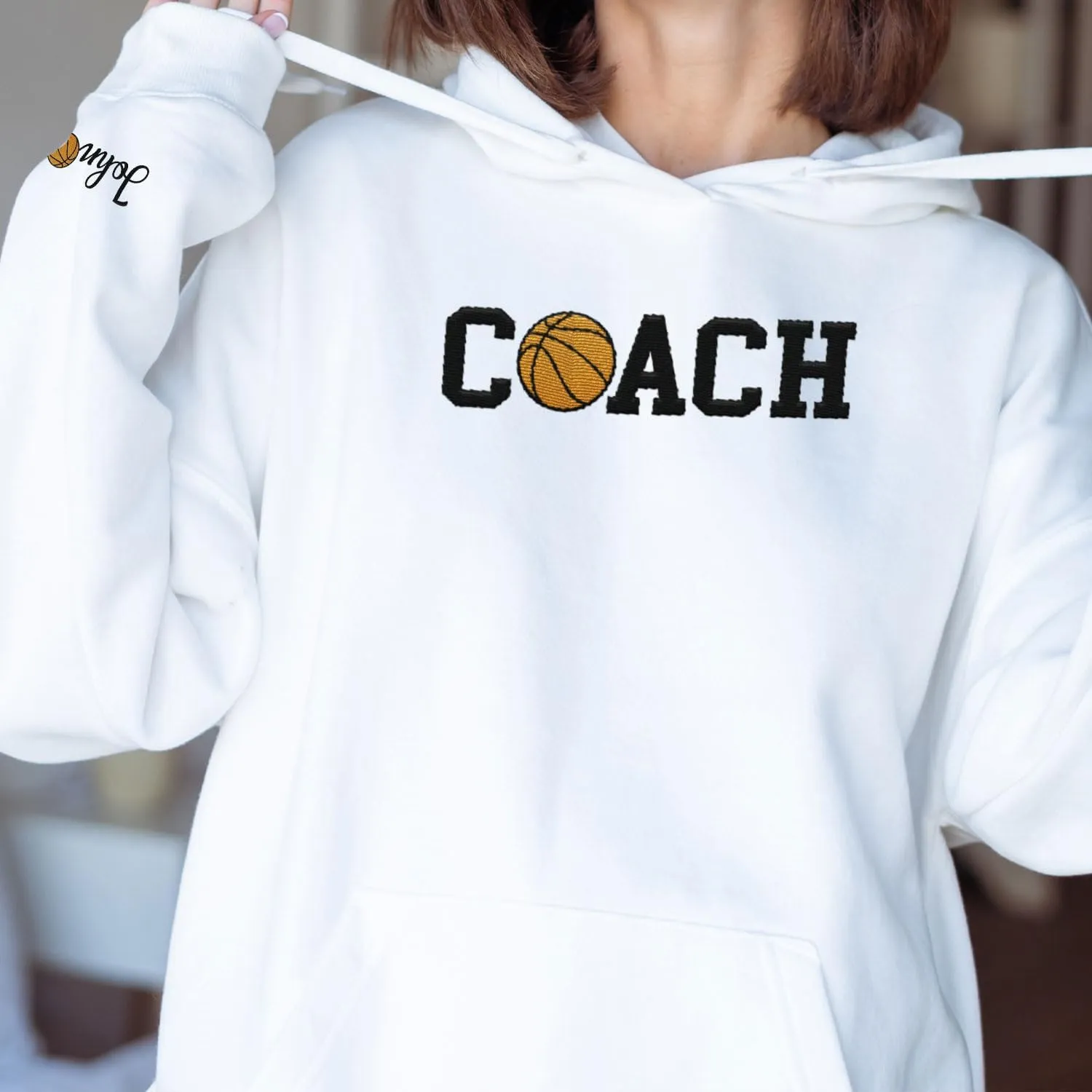 Custom Coach Embroidered Sweatshirt for Trainer, Coach Volleyball, Coach Soccer, Dibs On The Coach Shirts Gifts For Women Men