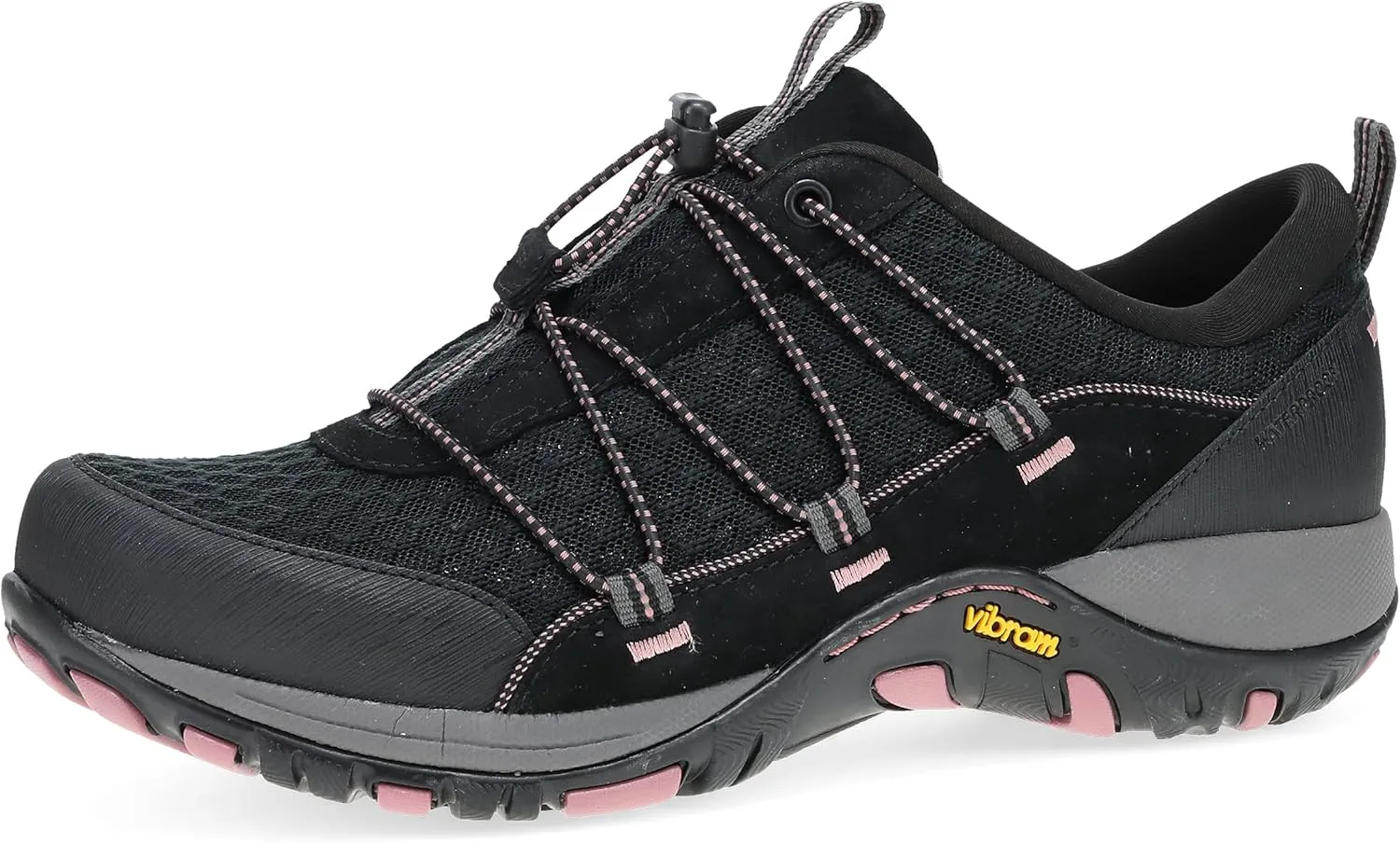 Dansko Petunia Waterproof Outdoor Sneakers - Comfortable, Breathable Walking Shoes with Arch Support - Stain Resistant Sneakers with Slip-Resistant Rubber Outsole