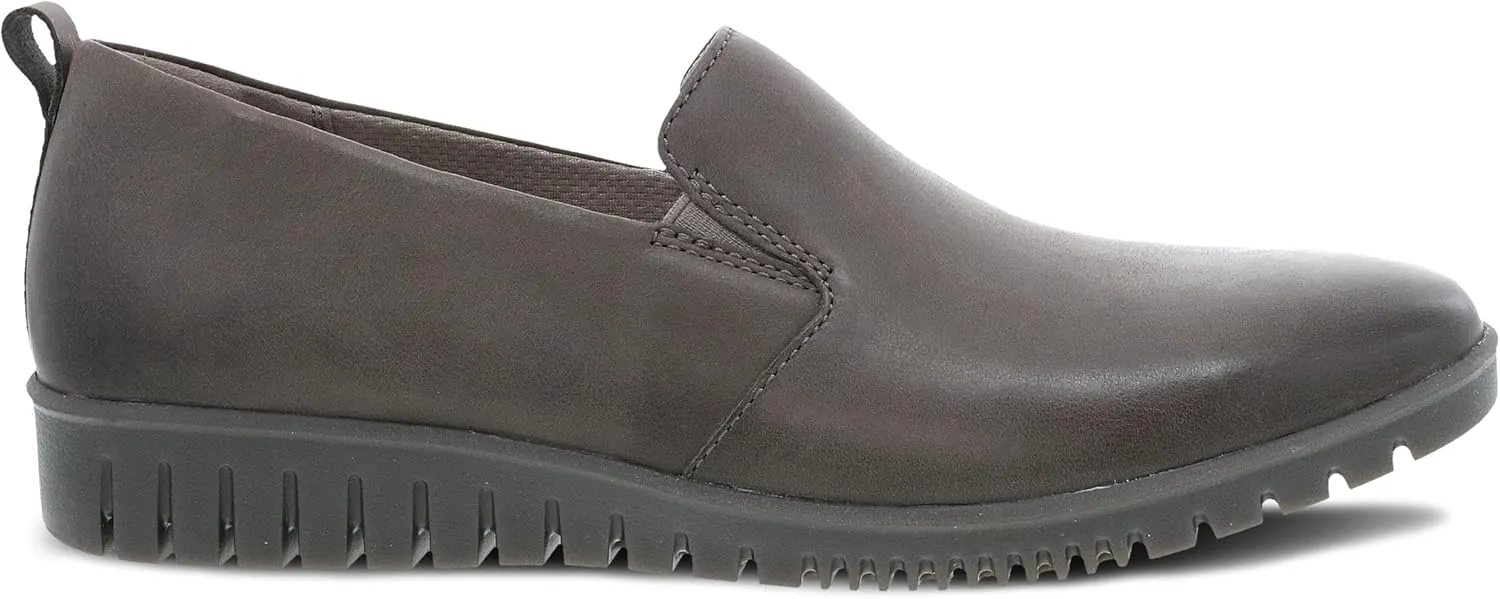 Dansko Women's Linley Lightweight Loafer - Leather Uppers and Blown Rubber Outsoles are Durable and Flexible - Versatile Casual to Dressy Footwear