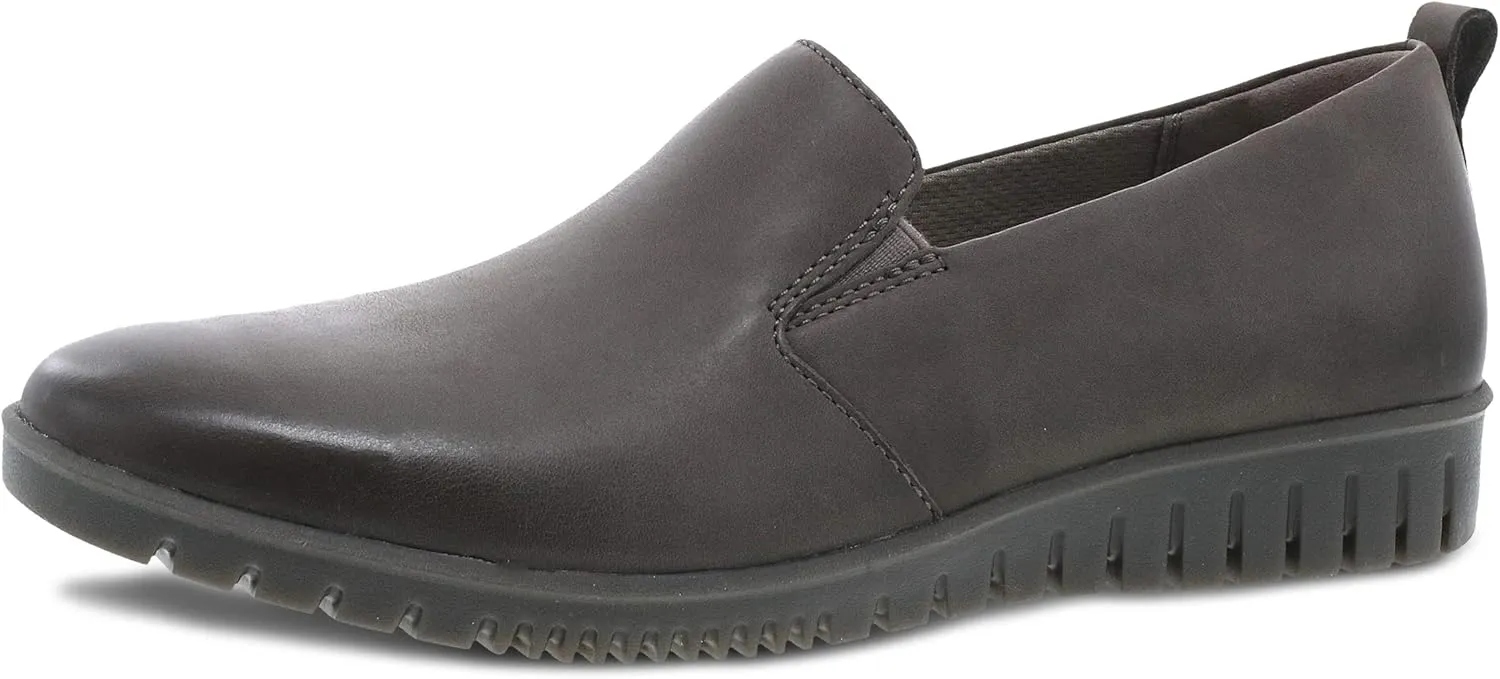 Dansko Women's Linley Lightweight Loafer - Leather Uppers and Blown Rubber Outsoles are Durable and Flexible - Versatile Casual to Dressy Footwear