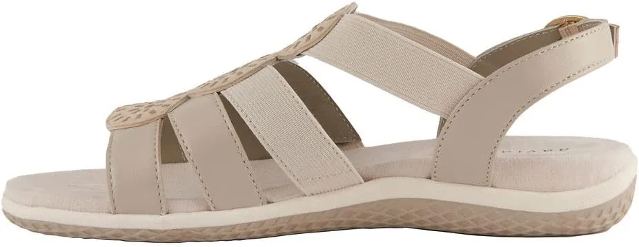 David Tate Womens Quilt Slingback Embellished Strappy Sandals