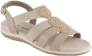 David Tate Womens Quilt Slingback Embellished Strappy Sandals