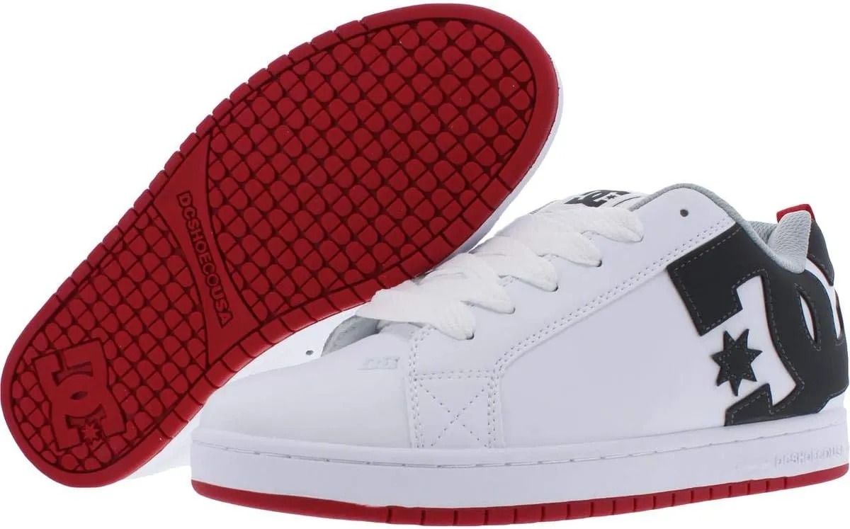 DC Men's Court Graffik Casual Low Top Skate Shoe Sneaker