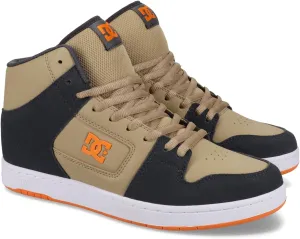 DC Men's Manteca 4 HI Sneaker, Grey/Beige/Khaki, 8