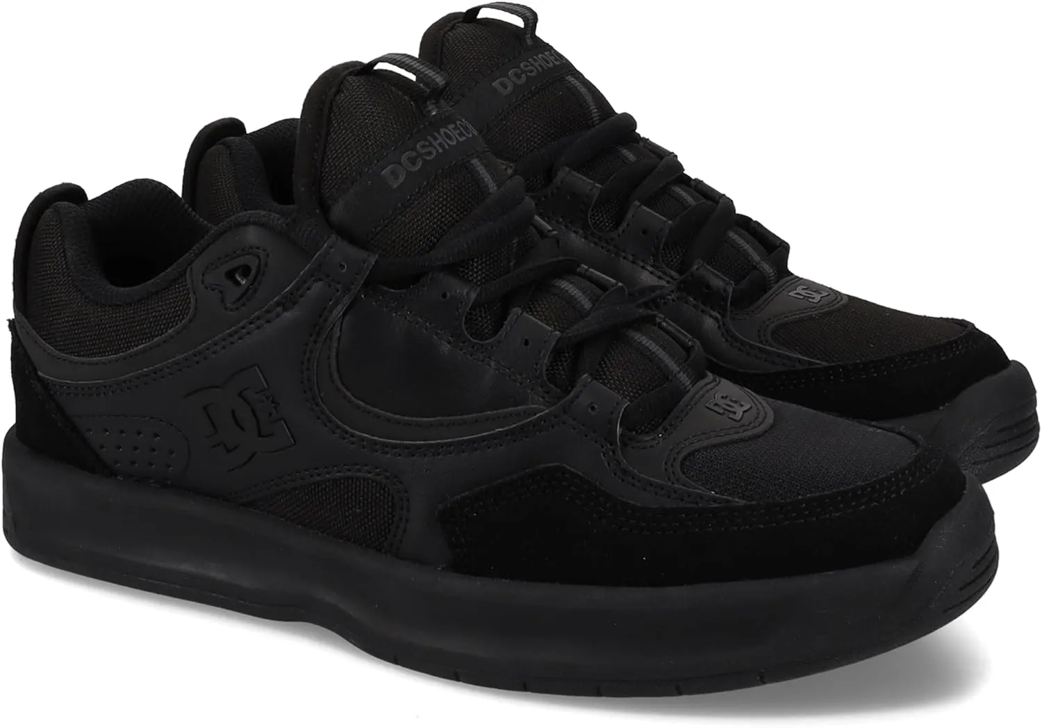 DC Shoes Men's Kalynx Zero Sneaker, Black/Black/Black, 8.5