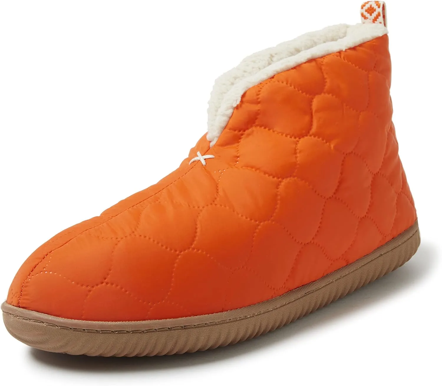 Dearfoams Men's Indoor/Outdoor Warm Up Bootie Slipper