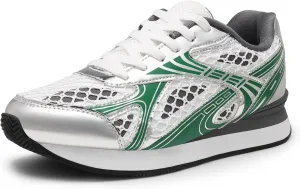 DREAM PAIRS Women Chunky Platform Retro Fashion Sneakers Comfortable Breathable Walking Shoes Casual Lace Up Tennis Shoes