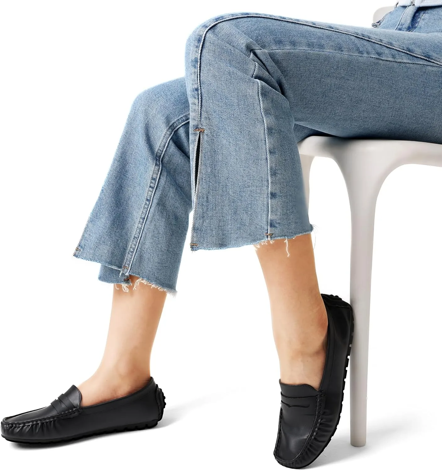 DREAM PAIRS Women's Loafers Penny Loafer Slip on Casual Dressy Comfortable Business Work Office Moccasins Driving Loafer Shoes