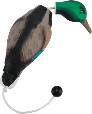 Duck Dummy, Mimics Dead Duck Bumper for Gun Dog Training Scent Waterfowl Hunting Retriever, Outdoor Mallard Retrieval Interactive Train Toys for Hunting Dog, Floating & Durable