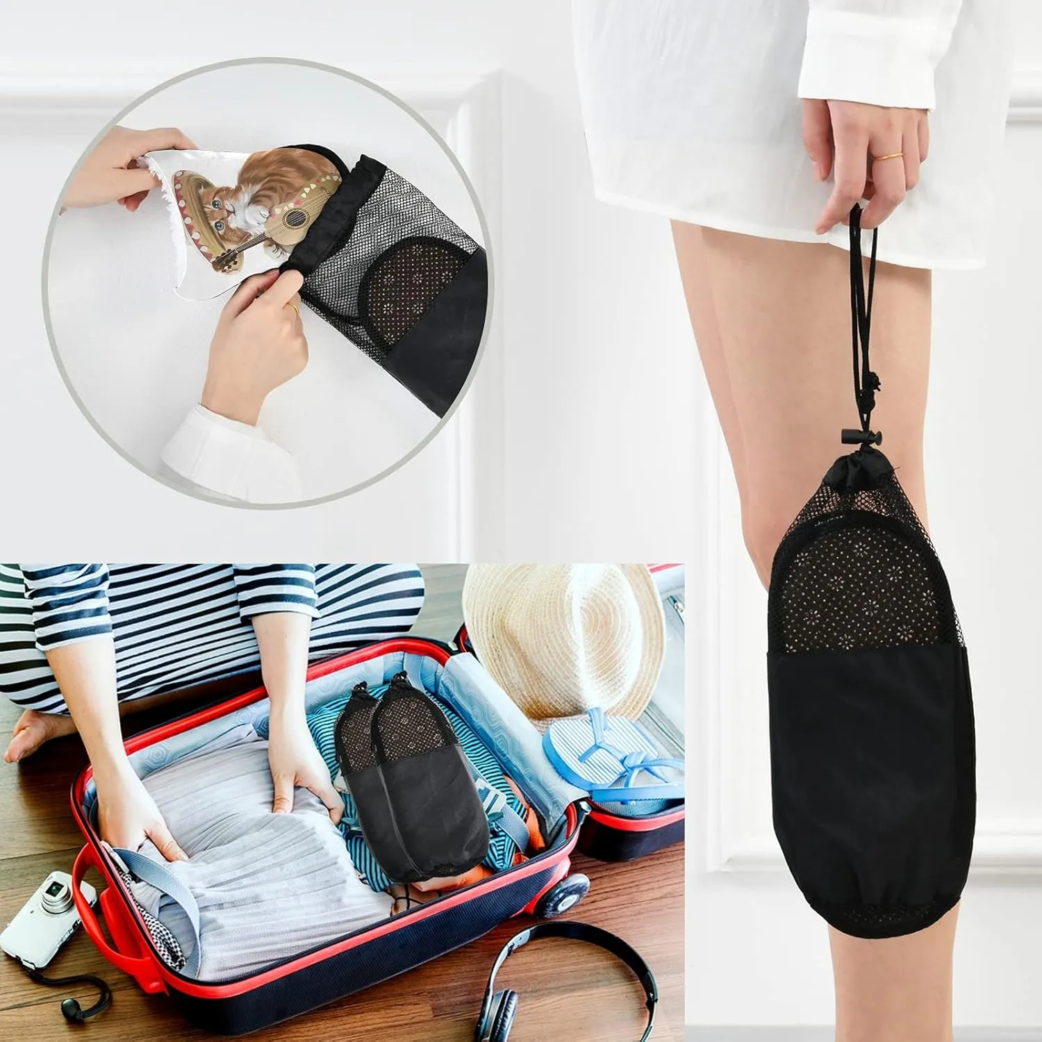 Dussdil Women's Men's Winter Spa Slippers Home House Slippers Shoes Memory Foam Closed Toe Slipper Non Slip for Women Men Hotel Bedroom Travel Shoes