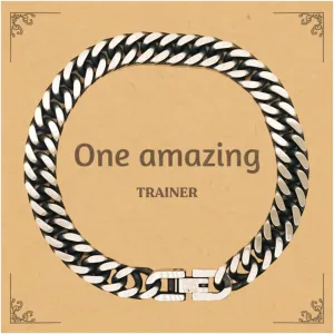 Elegant Cuban Link Chain Bracelet for Trainers - The Perfect Idea Gifts for Special Occasions and Everyday Wear
