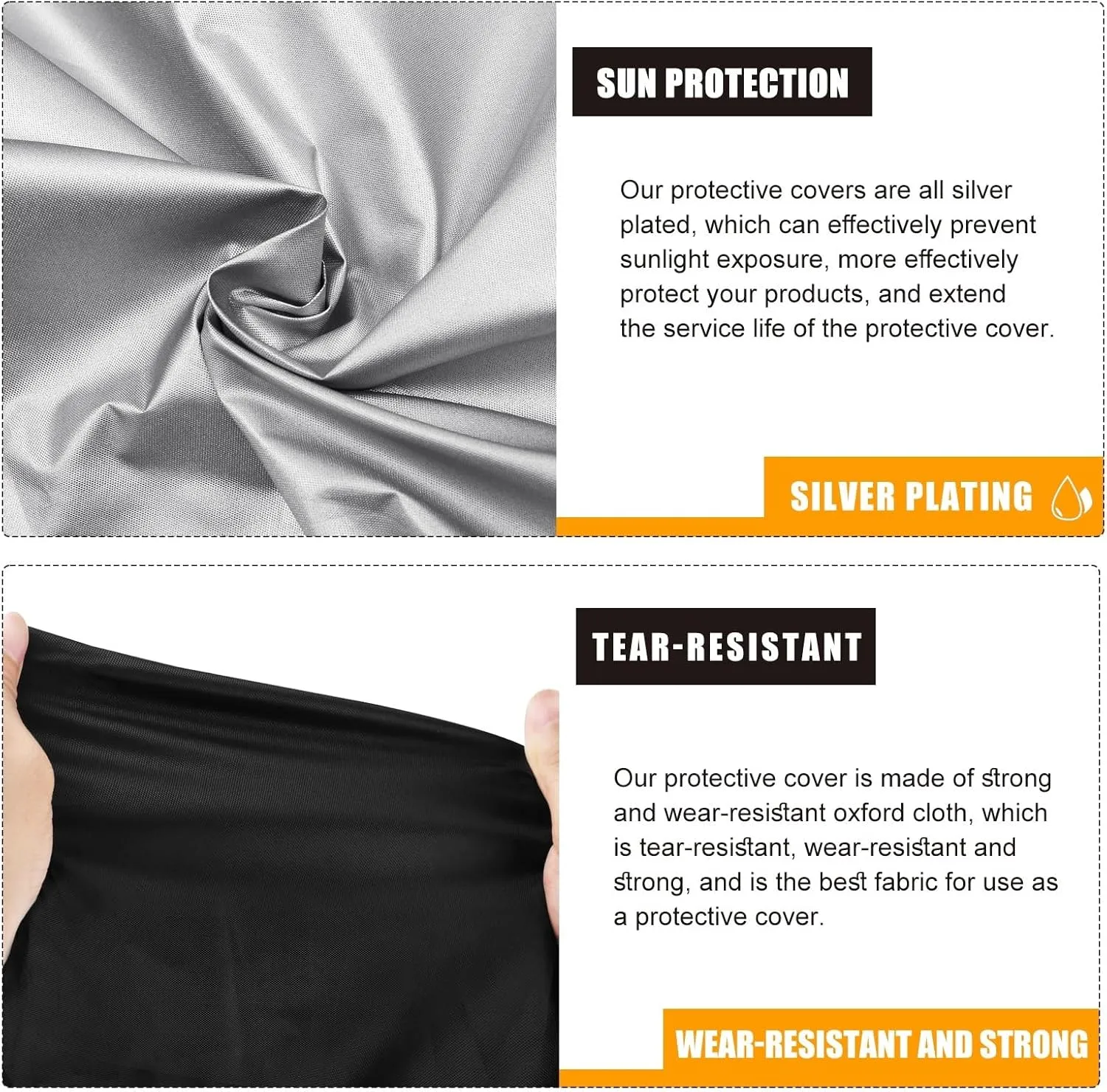 Elliptical Cross Trainer Cover, Waterproof Elliptical Exercise Machine Protective Cover, Elliptical Bike Machine Cover Anti Rain, Sun and Dust Protective(Black,140 * 64 * 165cm)
