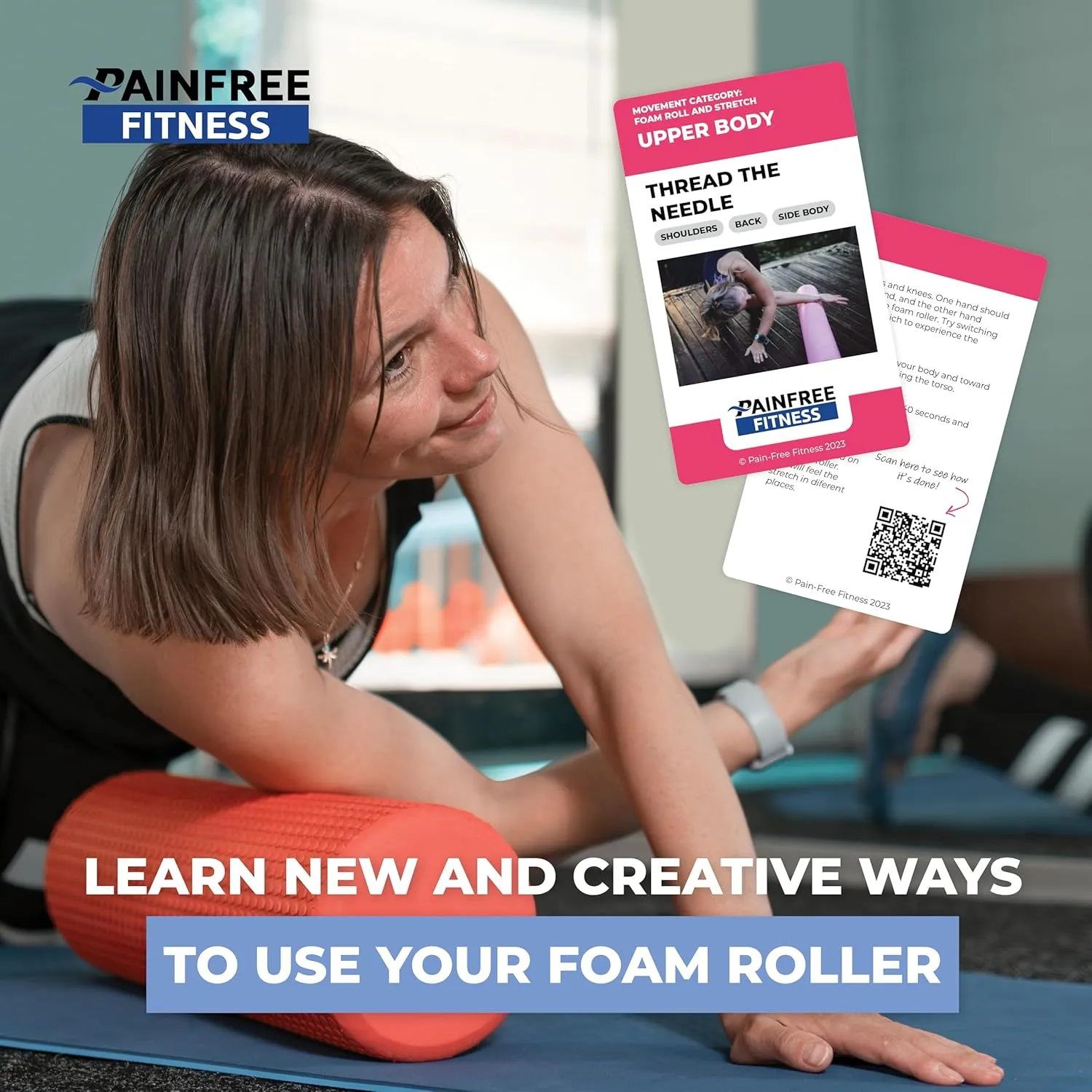 Exercise Flash Cards - Workout Cards Deck - Exercise Cards for Home Workouts Women & Men