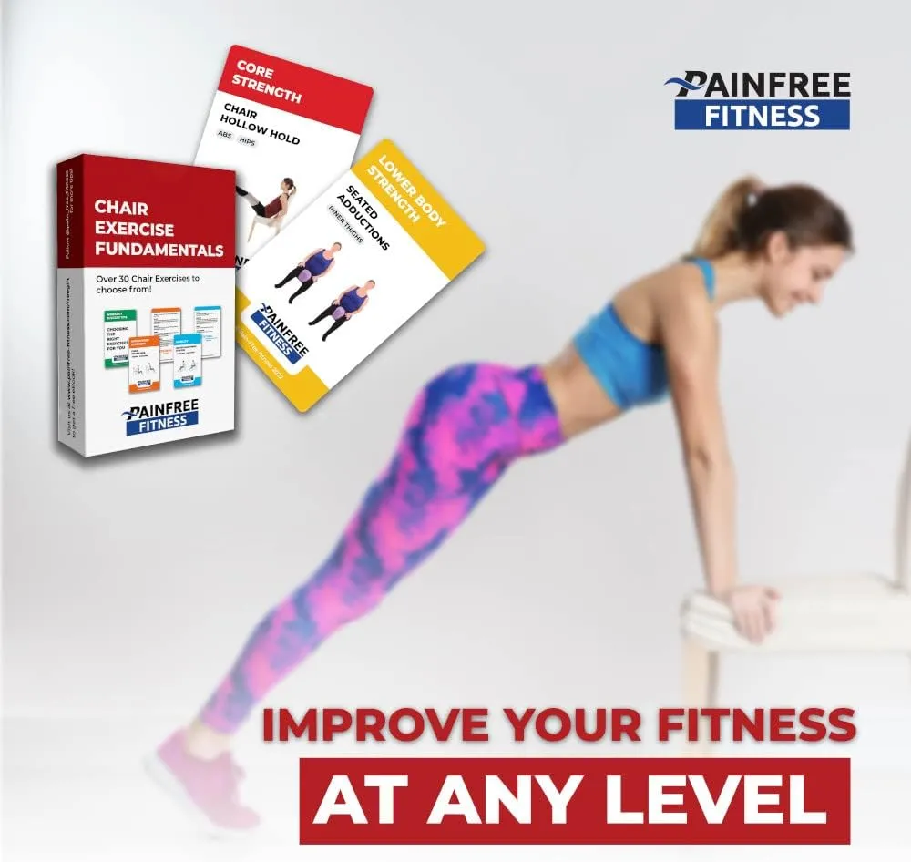 Exercise Flash Cards - Workout Cards Deck - Exercise Cards for Home Workouts Women & Men