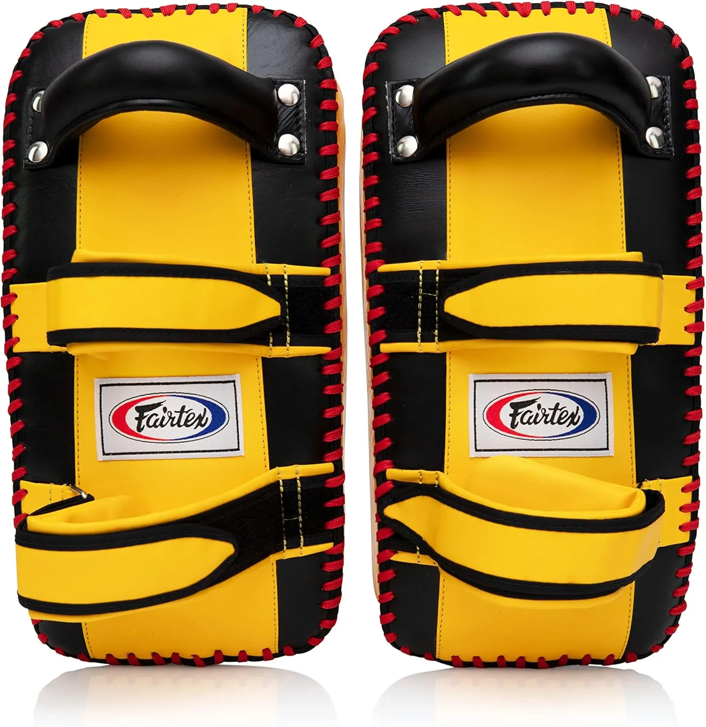 Fairtex Curved MMA Muay Thai Pads for Punching, Blocking, Kicking,Punch, Hitting |Light Weight & Shock Absorbent Boxing Mitts | Extra Padding for Sparring for Kickboxing & self Defense