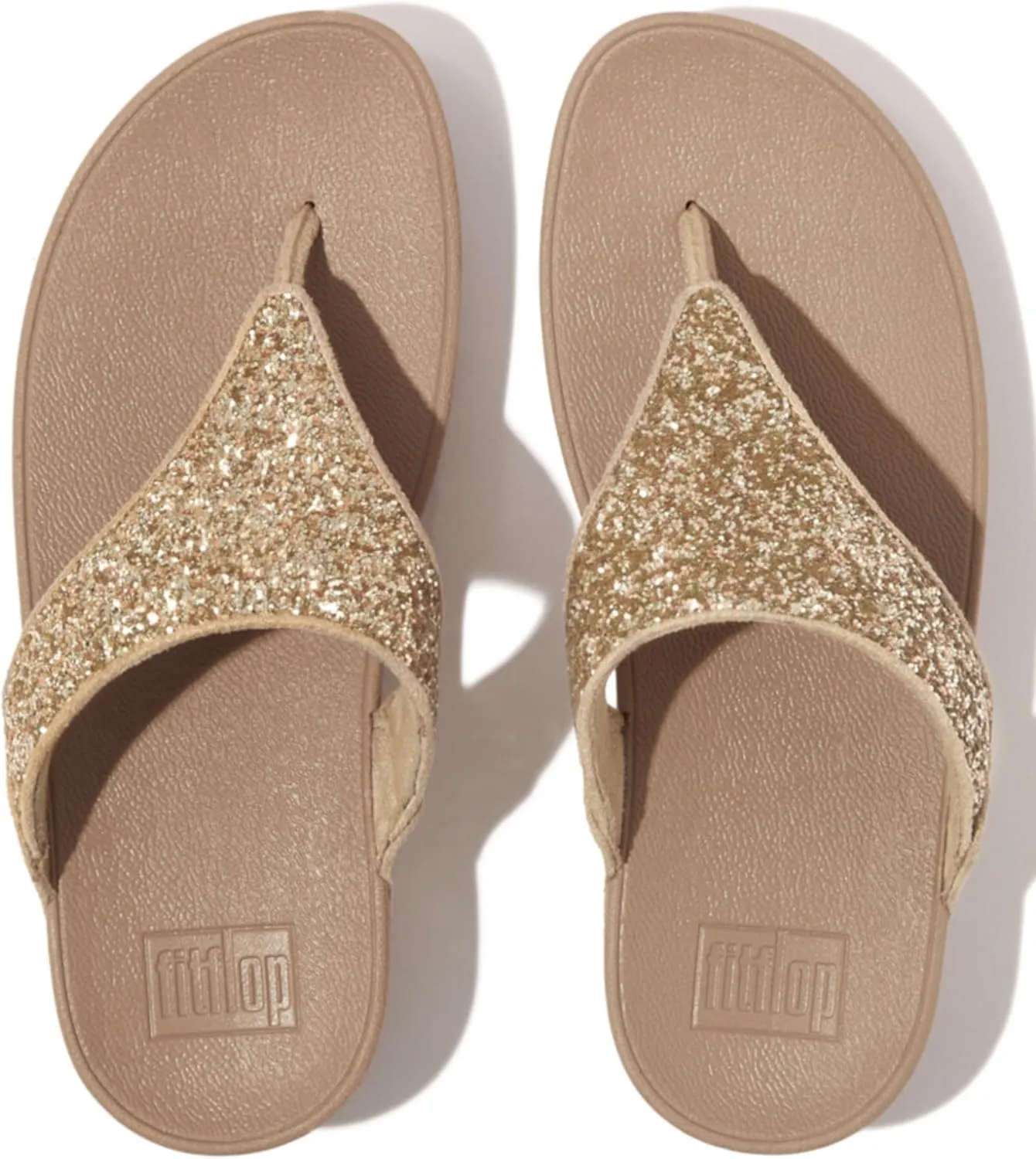 FitFlop Women's, Lulu Glitter Thong Sandal