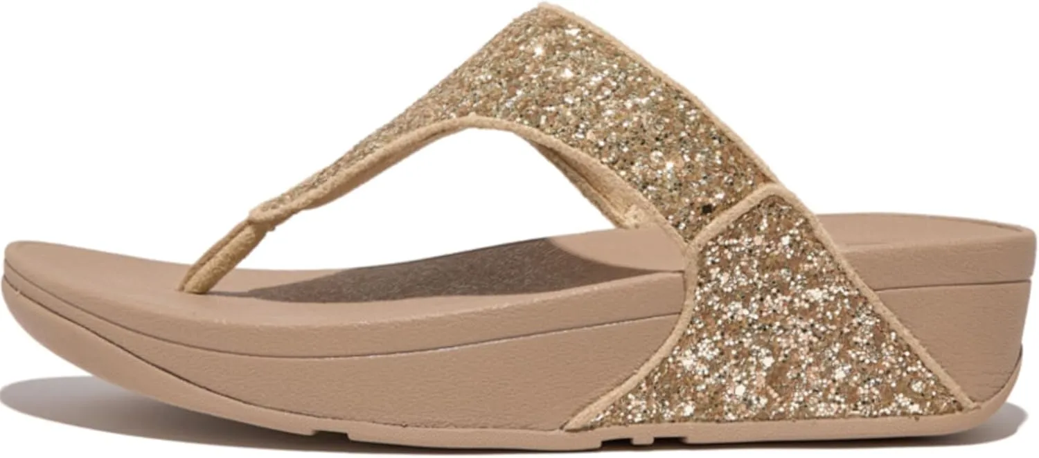 FitFlop Women's, Lulu Glitter Thong Sandal