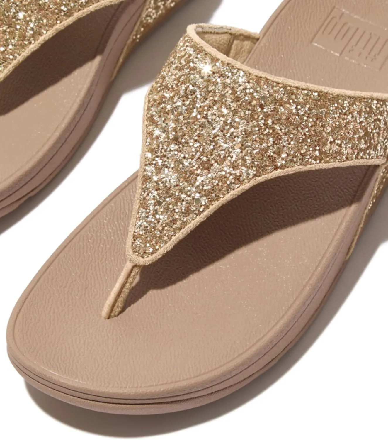 FitFlop Women's, Lulu Glitter Thong Sandal