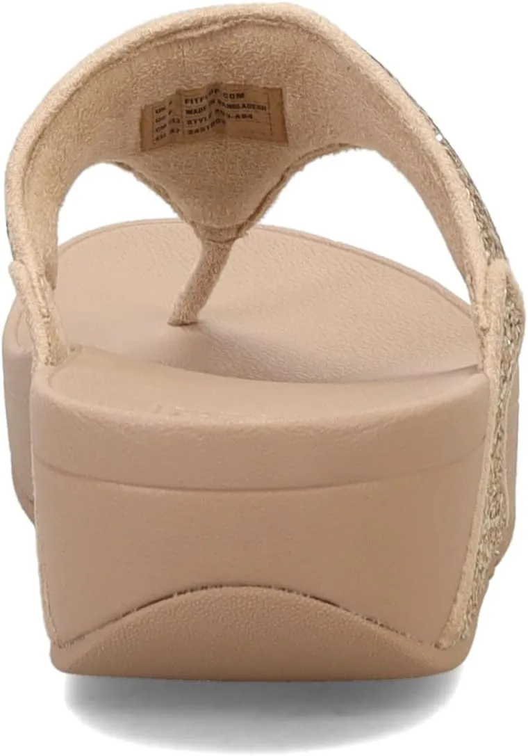 FitFlop Women's, Lulu Glitter Thong Sandal