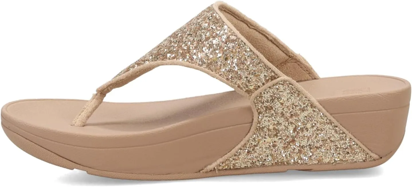 FitFlop Women's, Lulu Glitter Thong Sandal
