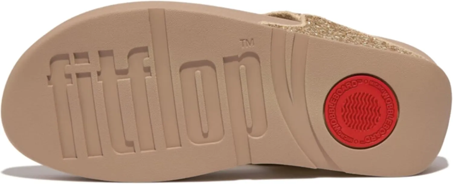 FitFlop Women's, Lulu Glitter Thong Sandal