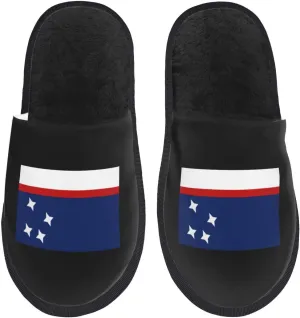 Flag of Patagonia Slippers For Women Men Cozy Indoor And Outdoor Slip On Slippers Fuzzy House Shoes