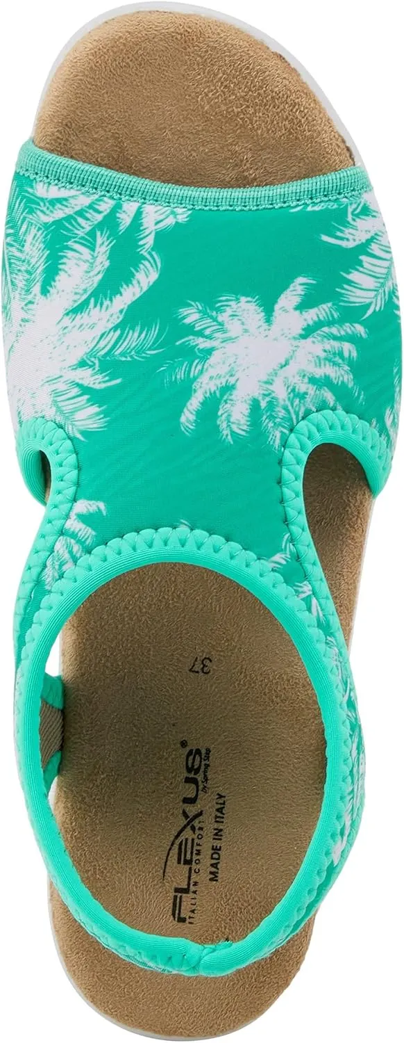 Flexus Women's Nyaman-Tropics Slingback Sandal