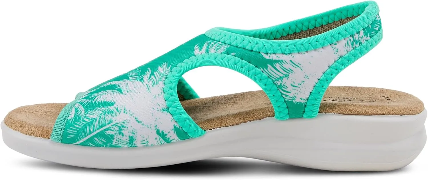 Flexus Women's Nyaman-Tropics Slingback Sandal