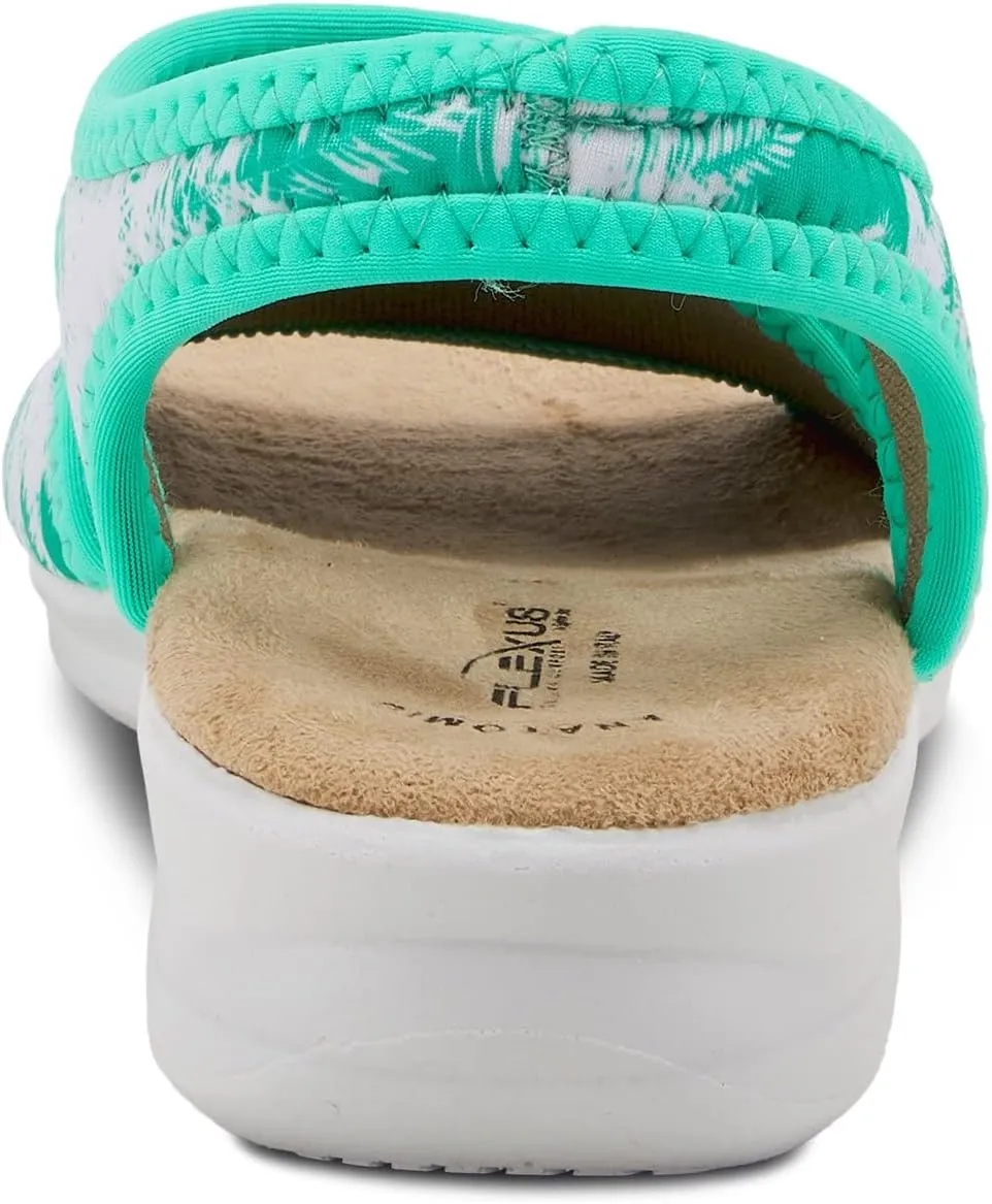 Flexus Women's Nyaman-Tropics Slingback Sandal