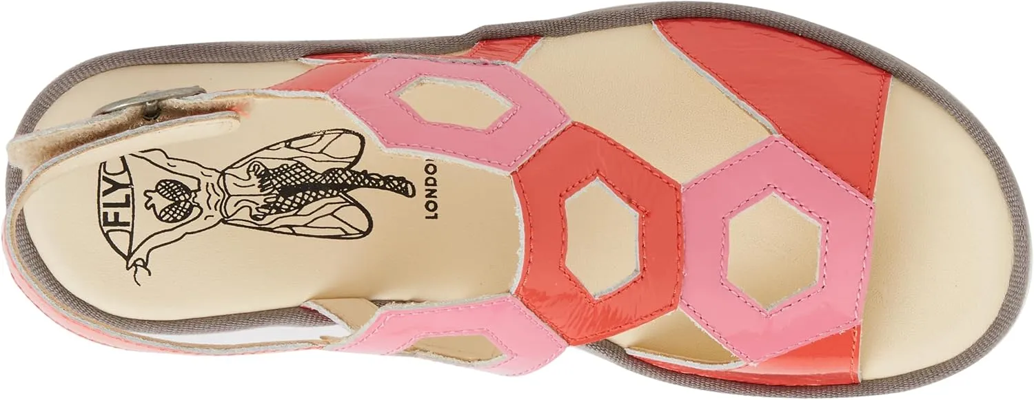 FLY London Women's Tewa573fly Heeled Sandal