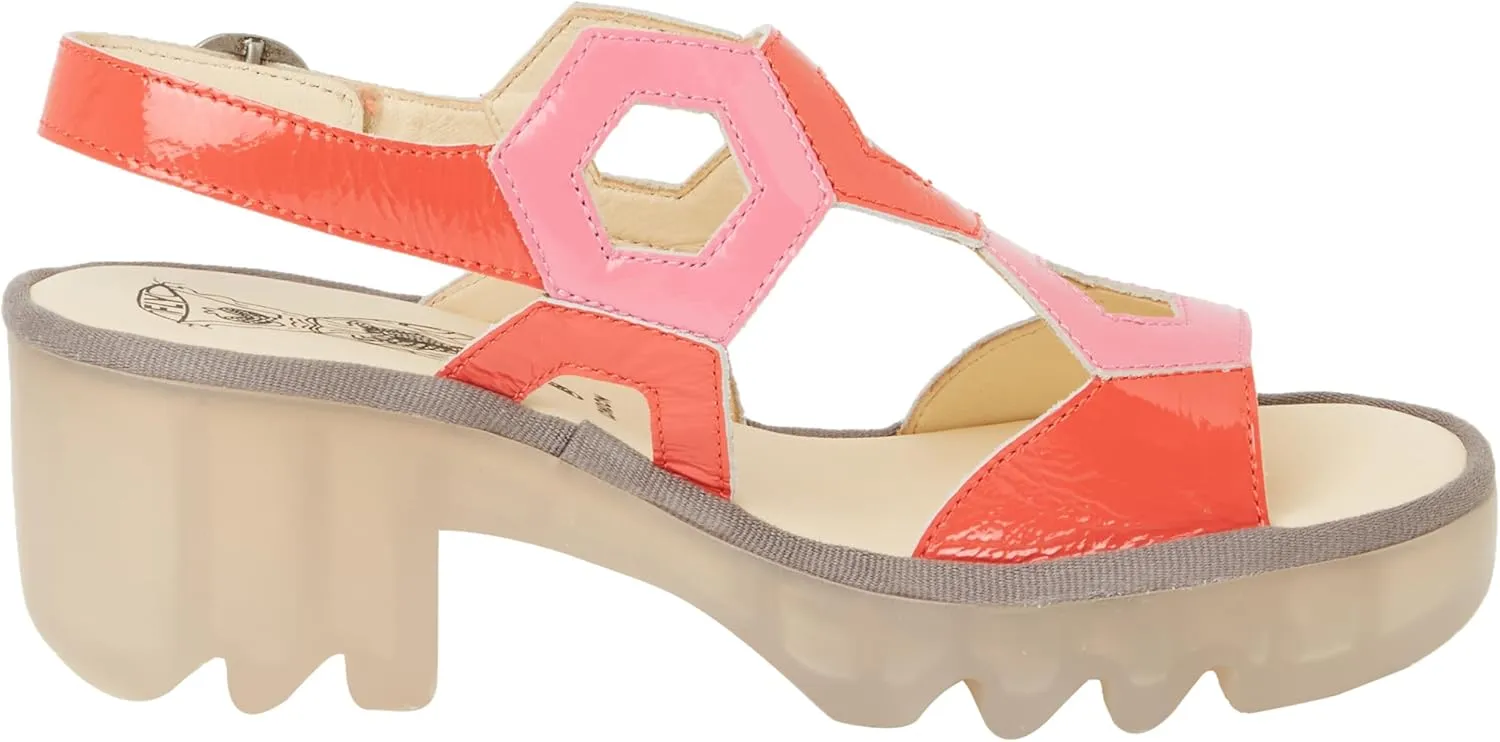 FLY London Women's Tewa573fly Heeled Sandal