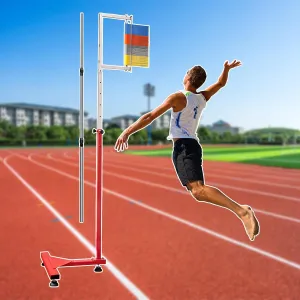 Free-Standing Jump Measurement Tester，Jump Measuring Tester, Stadium Vertical Jump Trainer with Reset Bar, Professional Fitness Jumping Ability Tester, Floor Standing Jump Height Gauge (Colo