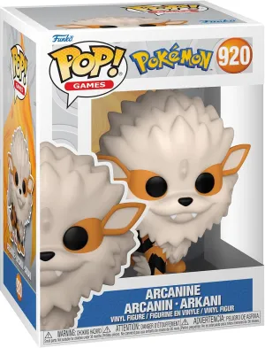 Funko POP! Games: Pokemon - Arcanine - Collectable Vinyl Figure - Gift Idea - Official Merchandise - Toys for Kids & Adults - Video Games Fans - Model Figure for Collectors and Display