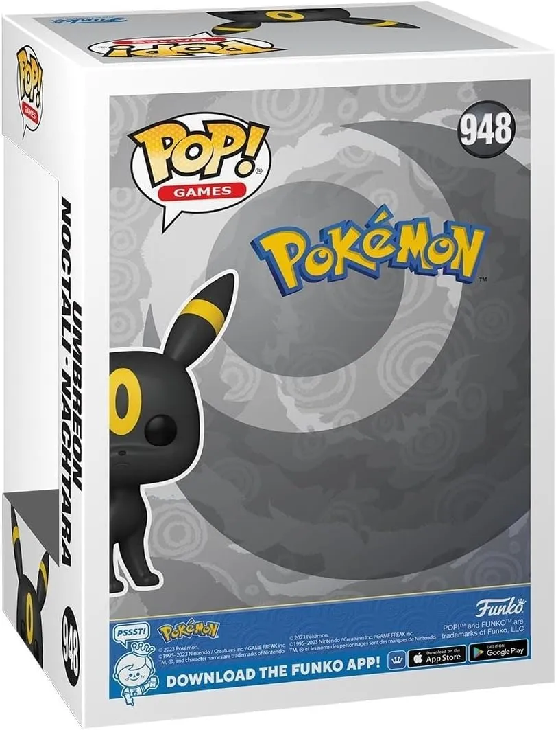 Funko POP! Games: Pokemon - Umbreon - Collectable Vinyl Figure - Gift Idea - Official Merchandise - Toys for Kids & Adults - Video Games Fans - Model Figure for Collectors and Display