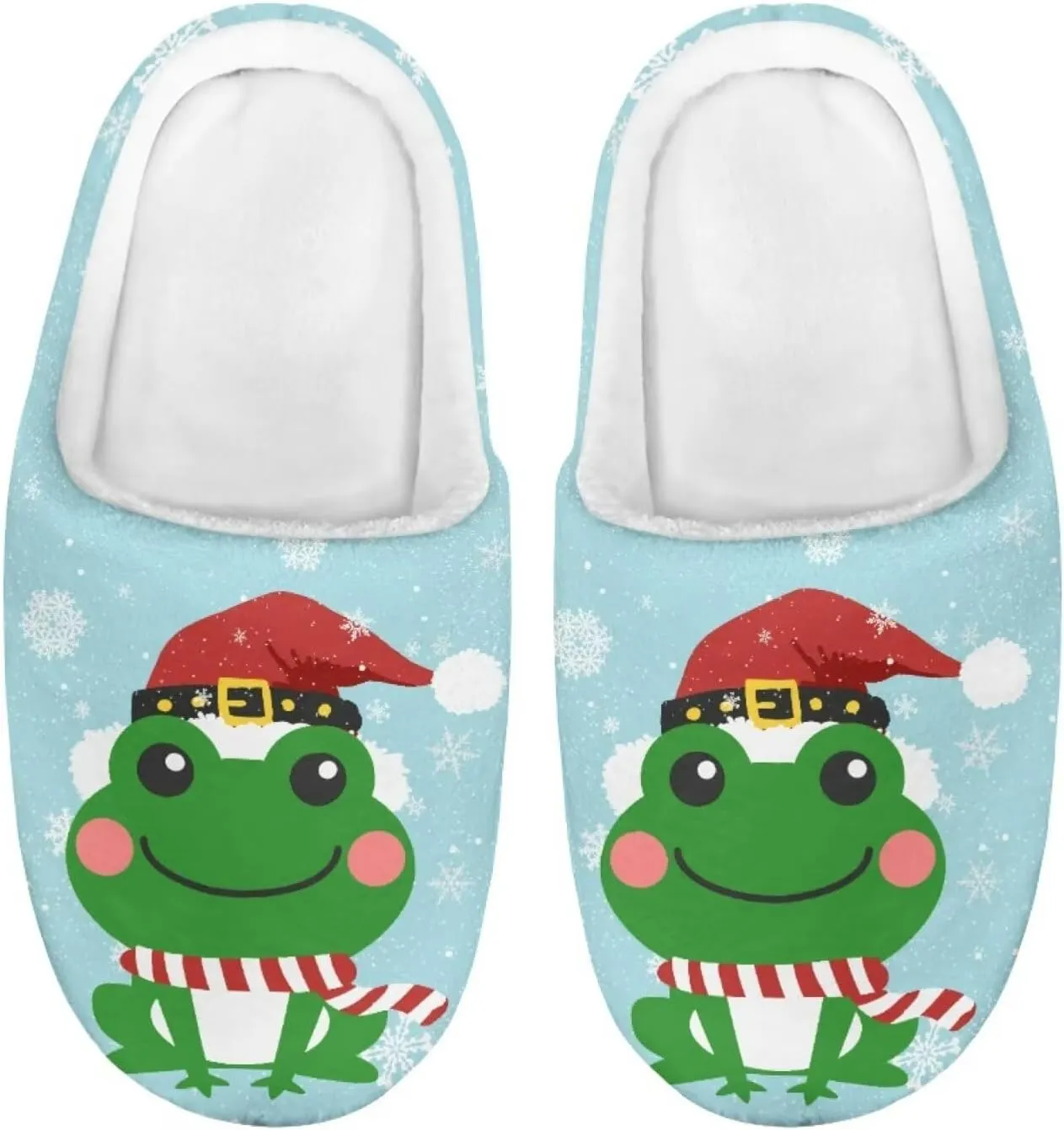 Fuzzy Slippers for Girls Unisex-Child Plush House Shoes Boys Cozy Slippers