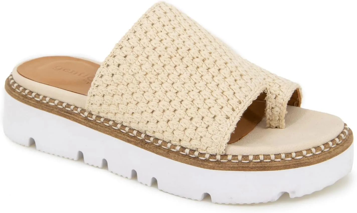 Gentle Souls by Kenneth Cole Women's Lavern Wedge Sandal