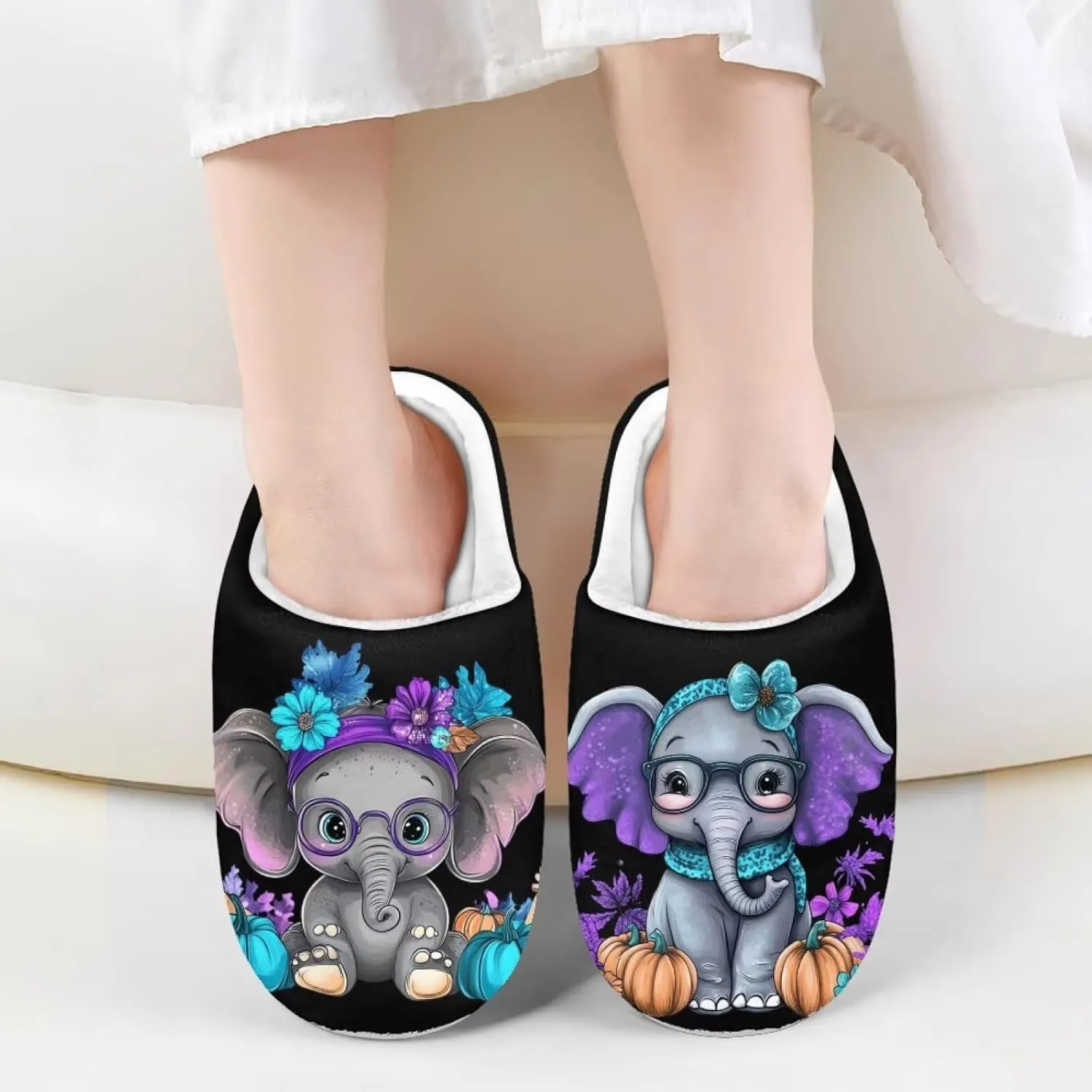 Girls Slippers Size 9-15 Kids Winter Warm Slippers Boys Indoor Outdoor Slipper Cozy Home Shoes