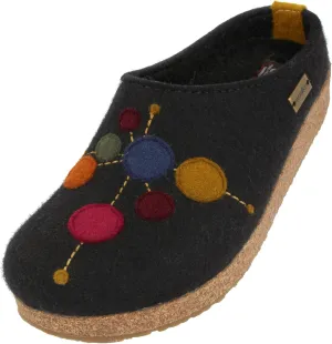 HAFLINGER Faible Felt Clog Wool Slipper