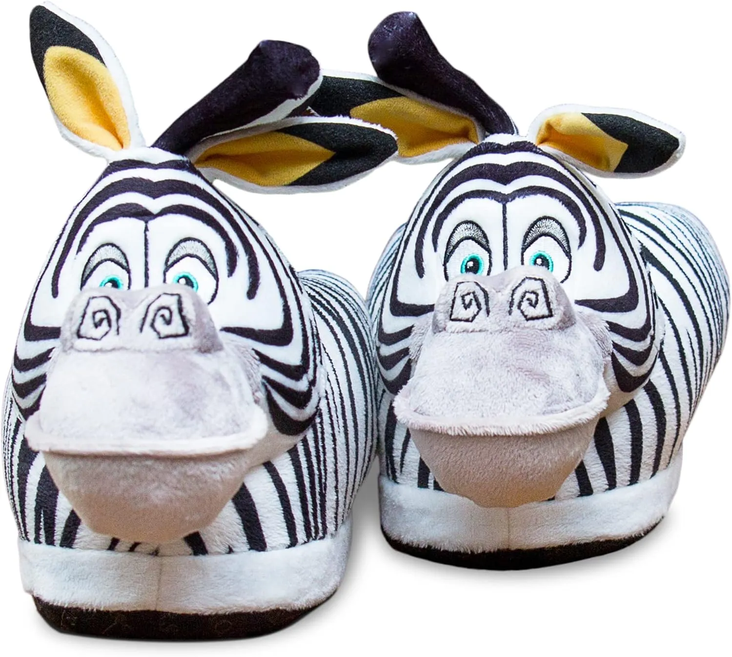 HappyFeet Slippers DreamWorks Slippers for Adults and Kids, Cozy and Comfortable, Sturdy Rubber Soles, Thick 1-Inch Memory Foam Footbed, Non-Skid Bottoms, Plush Velvety Material, As Seen on Shark Tank