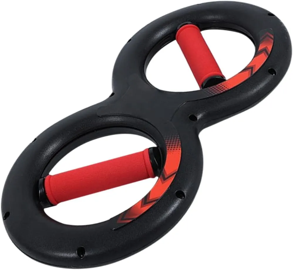 Happyyami 10Kg Multifunction Shaped Grip Strength Trainer Device for Wrist Arm Strengthening Heavy Grip for Fitness Durable Hand Gripper for Climbing Weightlifting and Red