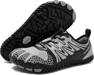 HOBIBEAR Wide Toe Box Barefoot Shoes for Men Women Gym Minimalist Cross-Trainer Running Hike Grounded Footwear Non Slip Zero Drop
