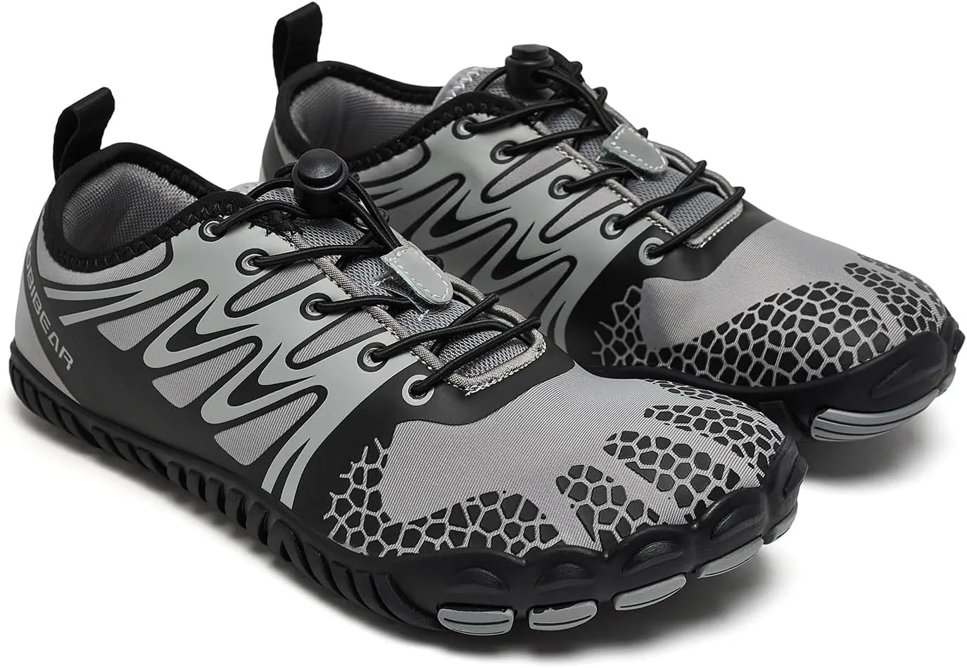 HOBIBEAR Wide Toe Box Barefoot Shoes for Men Women Gym Minimalist Cross-Trainer Running Hike Grounded Footwear Non Slip Zero Drop