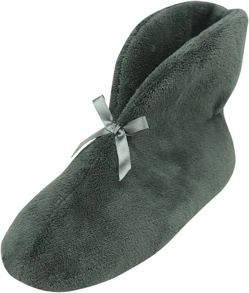 Home Slipper Womens Warm Indoor Slippers Coral Velvet Winter Boots Non Slip House Shoes