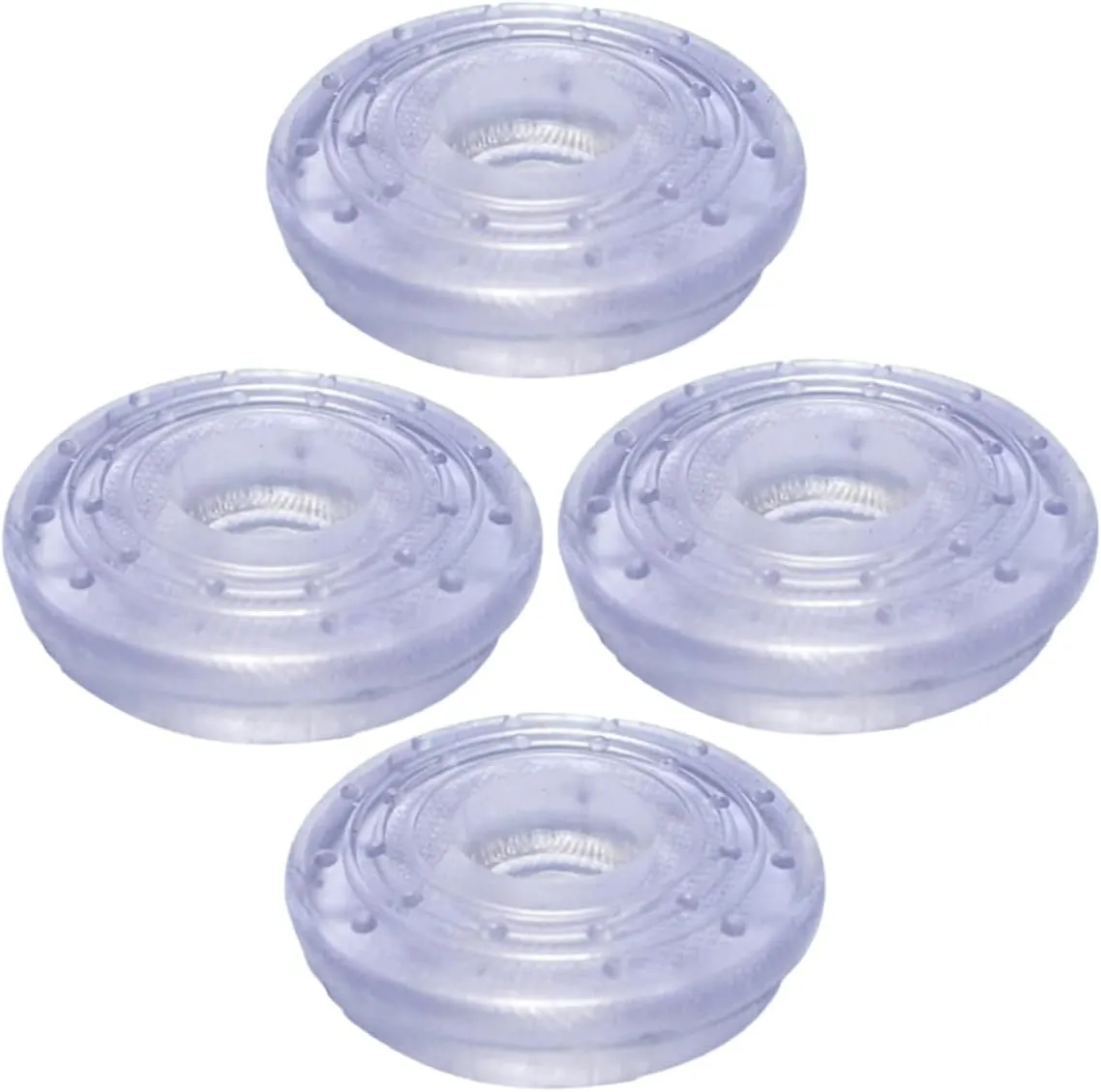 Homoyoyo 4pcs -skid Rubber Pads for Pull-up Bar Essential Bar End Pad for Home Gym Safety and Easy Installation Non- Grip for Workouts