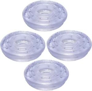 Homoyoyo 4pcs -skid Rubber Pads for Pull-up Bar Essential Bar End Pad for Home Gym Safety and Easy Installation Non- Grip for Workouts