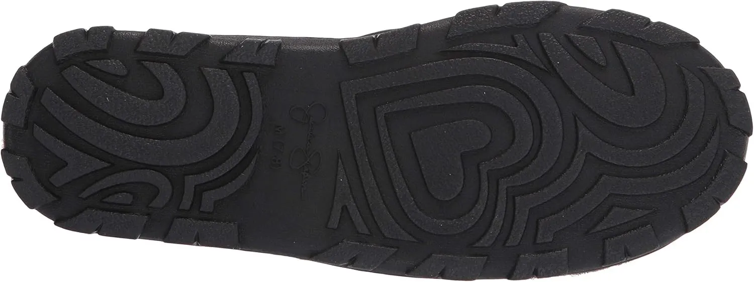 Jessica Simpson Women's and Girls Microsuede Super Soft Bootie Slippers with Indoor Outdoor Sole- Mommy & Me Set Options